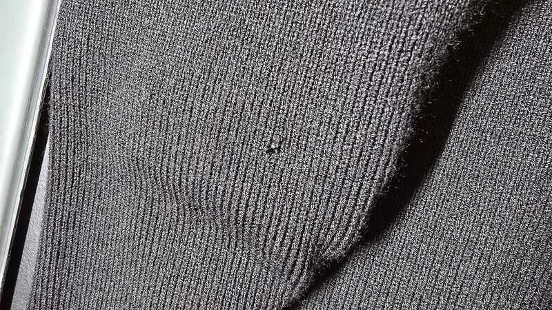 Pulover Tricot Negru ZARA