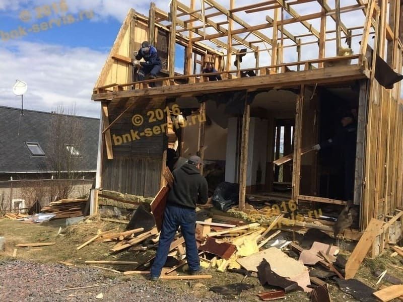 Снос зданий и демонтаж