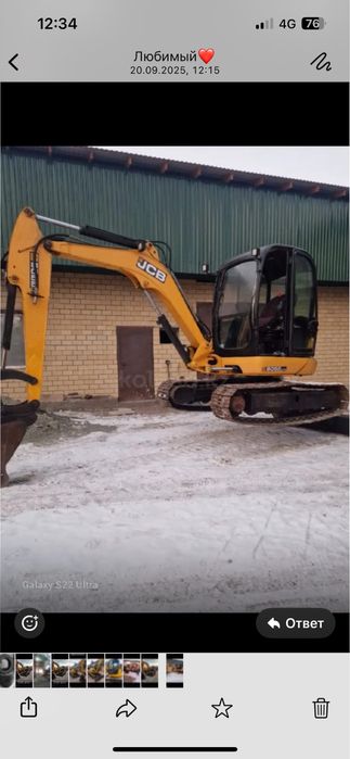 экскаватор JCB 8055 RTS 2011 года