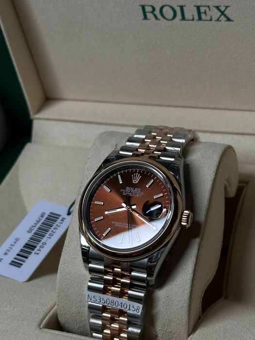 Rolex Datejust Everose Gold 41 мм