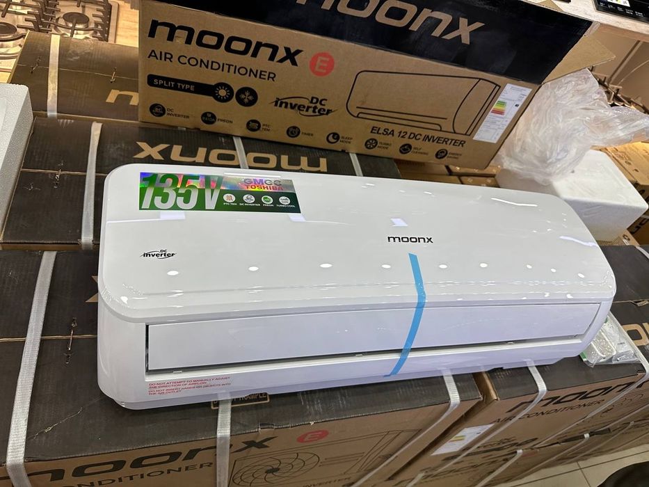 Konditsioner moonx 12 invertor qora dastafka bor