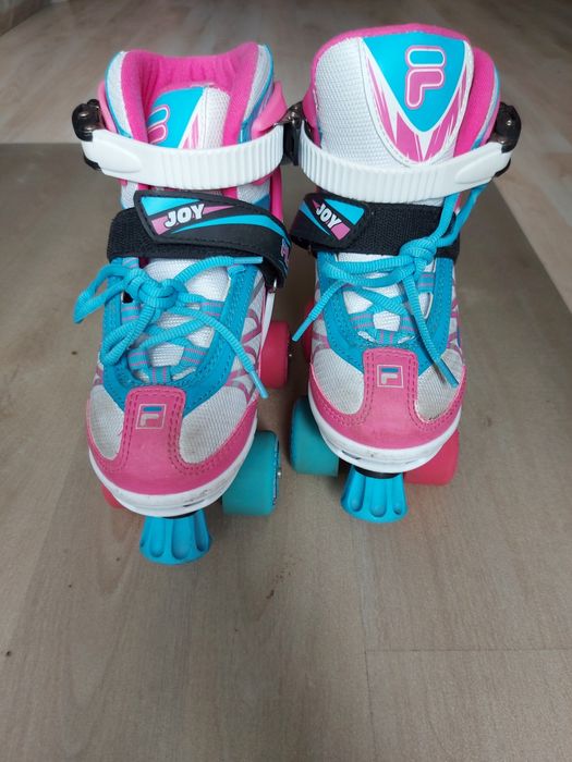 Role Fila pentru copii Joy Girl, alb, marime 31-34