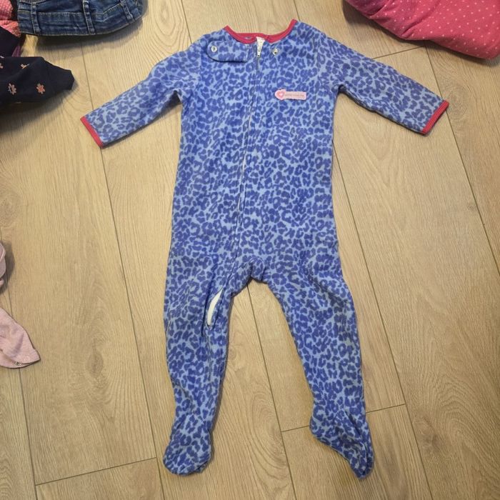 Флисовые тёплые слипы Carter's на 12 и 18 месяцев