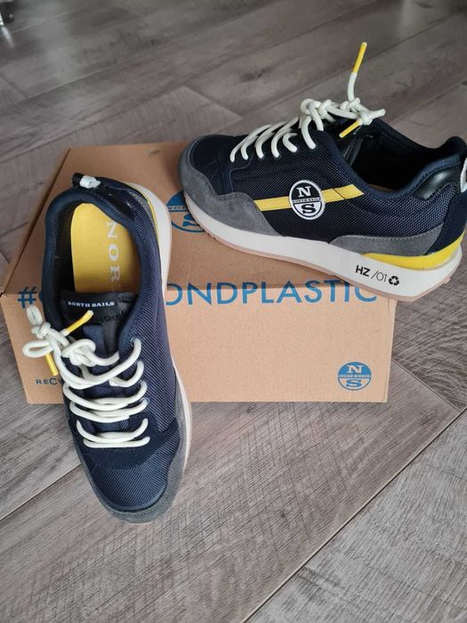 кроссовки кожаные NORTH SAILS