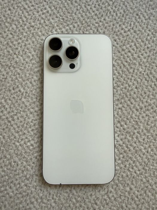 Iphone 16 Pro Max, White Titanium, 256gb EAC Каспи red рассрочка