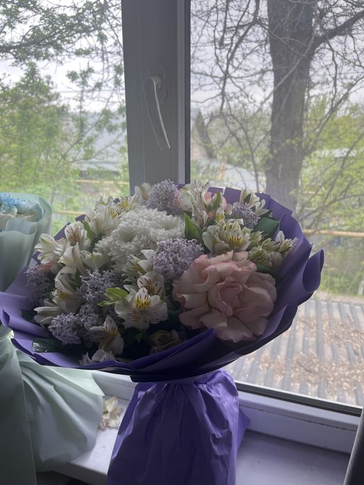 букет цветов  город шымкент