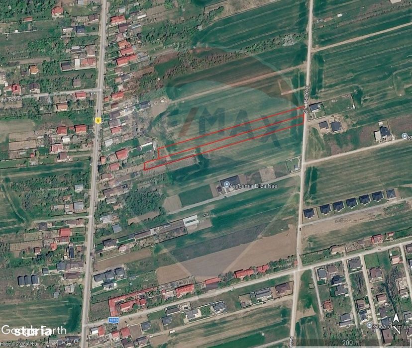 Teren 7.100 mp în Balotești, zonă rezidențială în dezvoltare