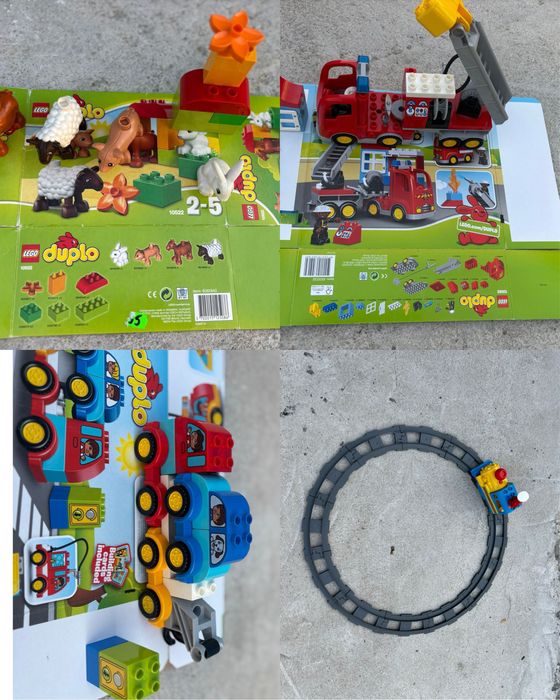 Cutie piese Lego Duplo, foarte multe piese!!