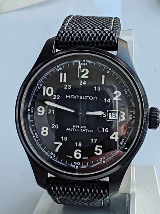 Ceas Hamilton Khaki Field Titanium Automatic 42 mm Funct. Impecabil!
