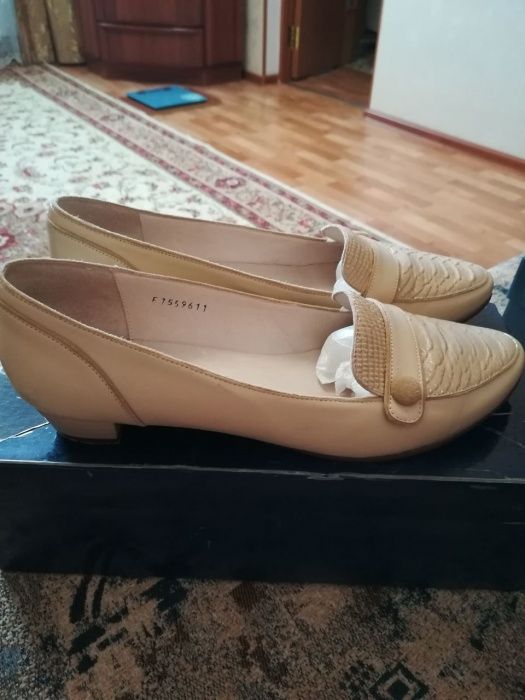 туфли из натуральной кожи