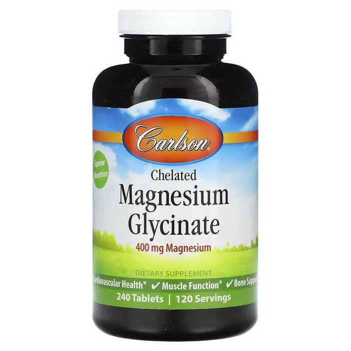 Carlson Magnesium Glycinate magniy глицинат магния Магний