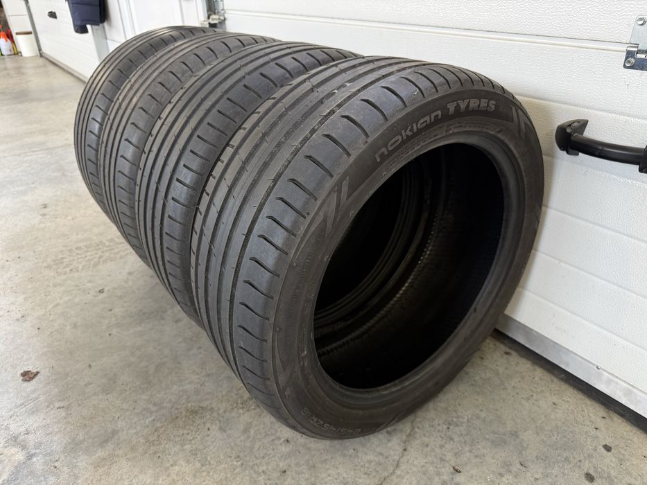 4 Anvelope Nokian 245/45 R18 profil 5mm de vara