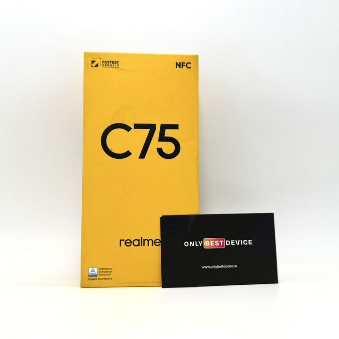 Telefon Realme C75 Lightning Gold 8GB RAM 256GB NFC