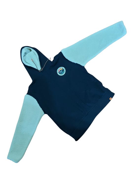 Толстовка тёплая, темно-синяя унисекс