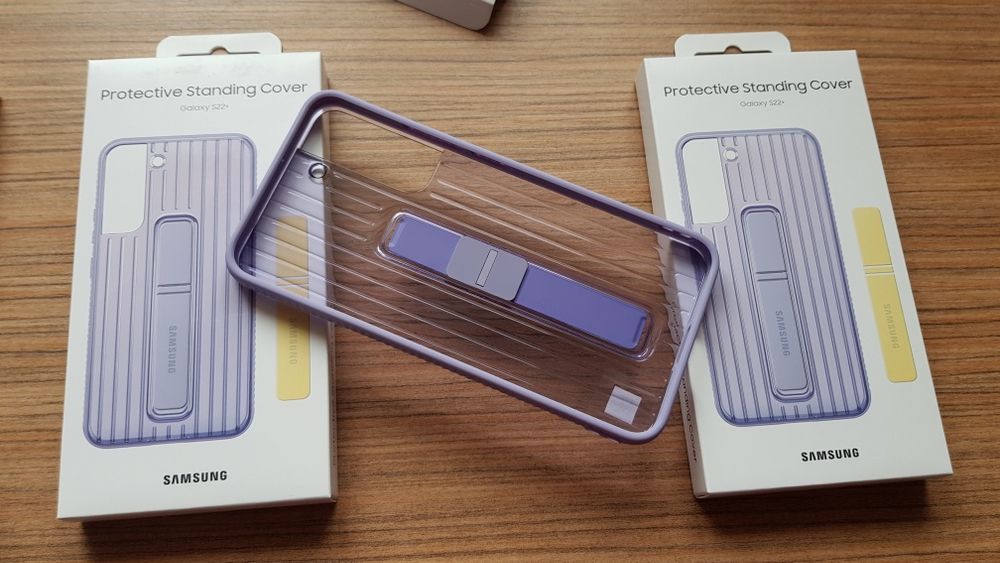 Husa Protectie+Stand Originala Samsung Galaxy S22+ plus Noua!Slim!