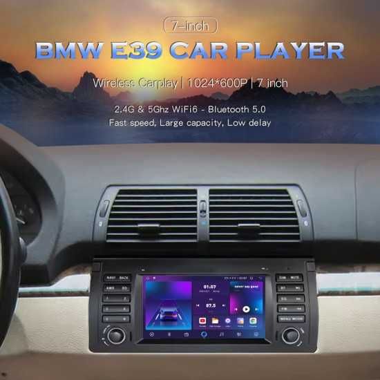 7-инчова мултимедия за BMW 5 Series E39 (1996–2002) – Android Carplay