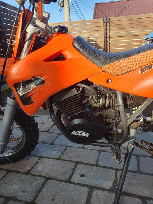 Vând urgent!!! motocicleta cross copii KTM SX50 Junior Pro