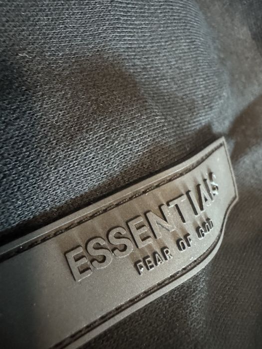 Fear of God "Essentials" Black Hoodie