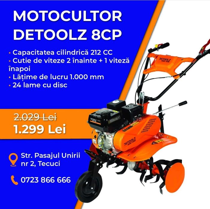 Motocultor 8cp 1299 RON