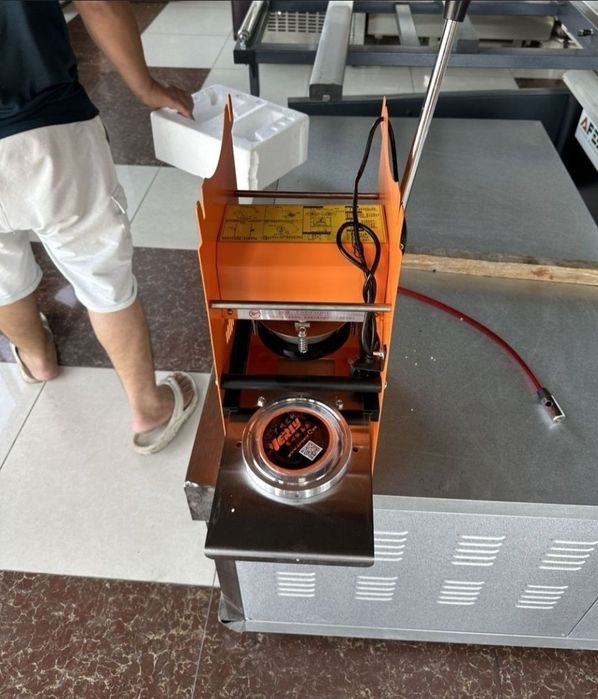 Stakan upakovka aparati. Stakan qadoqlash. Стакан фалга упаковки