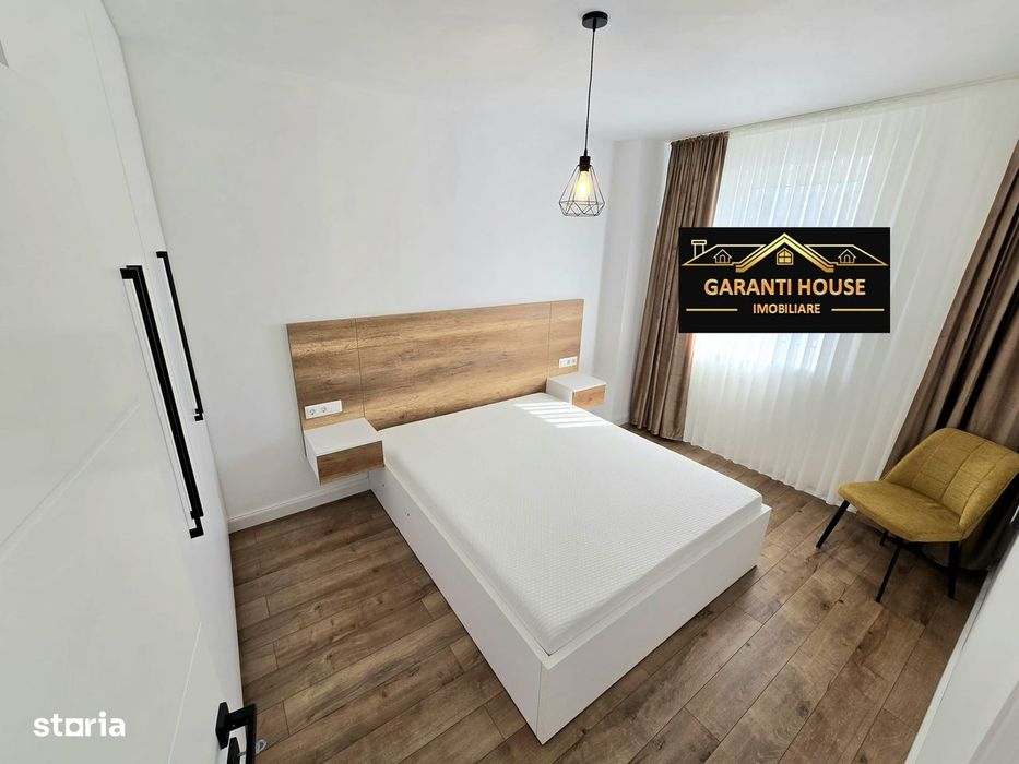 Bloc nou, apartament cu 2 camere, parcare interioara, 390€/Luna