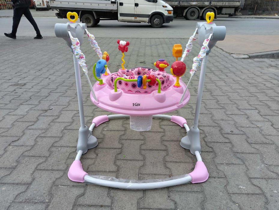 MONI Детско бънджи VISTA розов