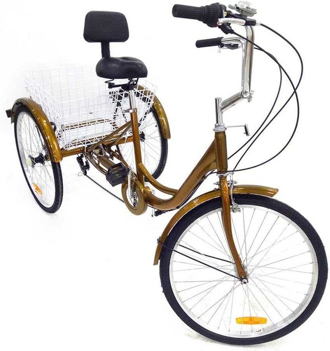 Tricicleta adulti 24 inch 6 viteze -NOUA