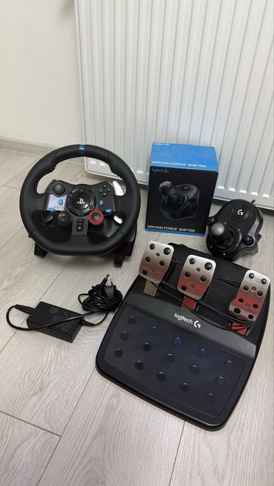 Vand Volan gaming Logitech g29+Schimbator