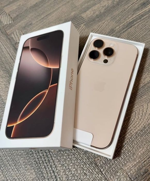 Iphone 16 pro золотой цвет