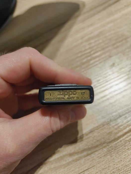 Zippo Classic Ace of Spade negru mat