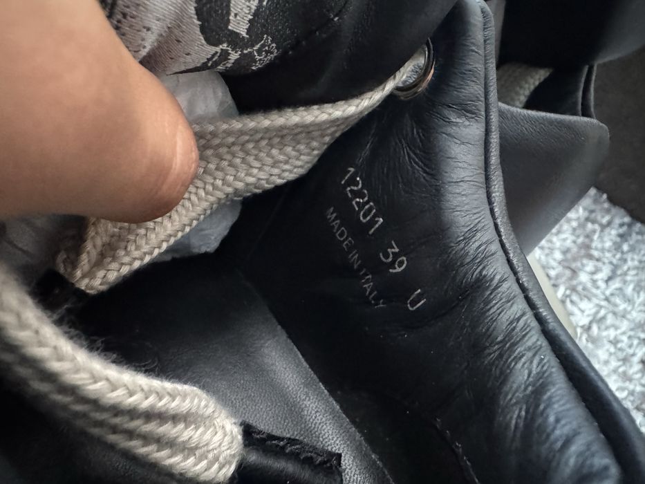 Rick Owens Jumbo Laces size 39