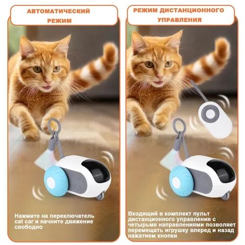 Интеллектуальный машинка игрушка для кошек