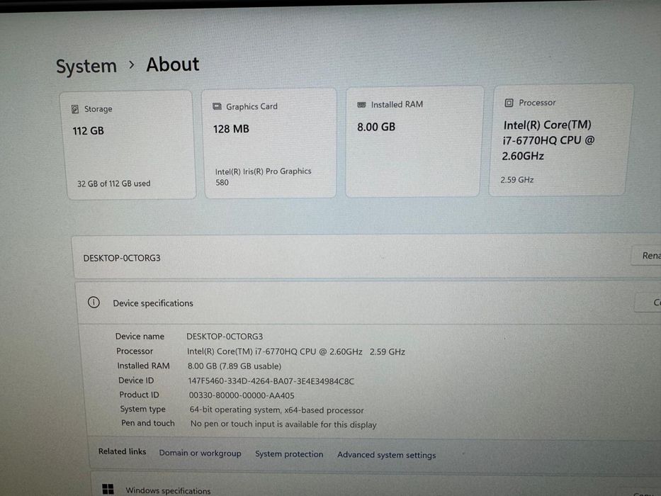 Mini PC Intel NUC NUC6i7KYK, Intel Core i7-6770HQ