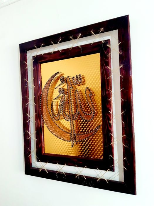 Картина стринг арт