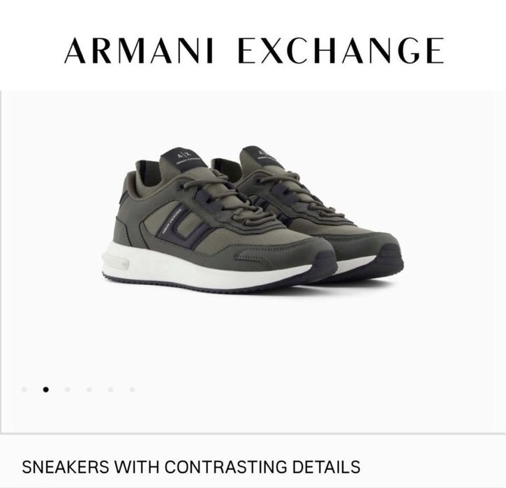 Оригинал Armani Exchange мужские кроссовки