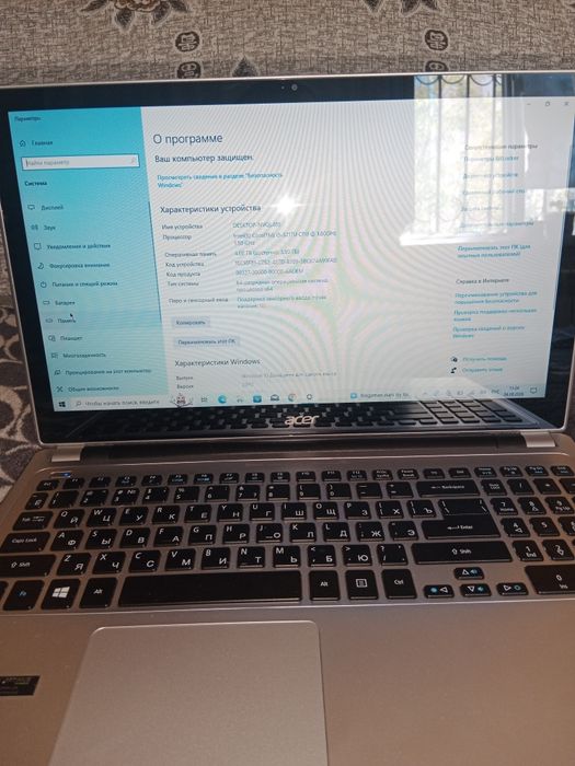 Ноутбук Acer aspire v5