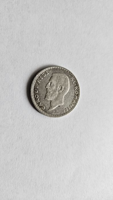 Moneda Argint 1 Leu România 1914