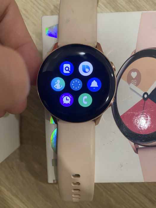 Часы самсунг galaxy wath active с торгом