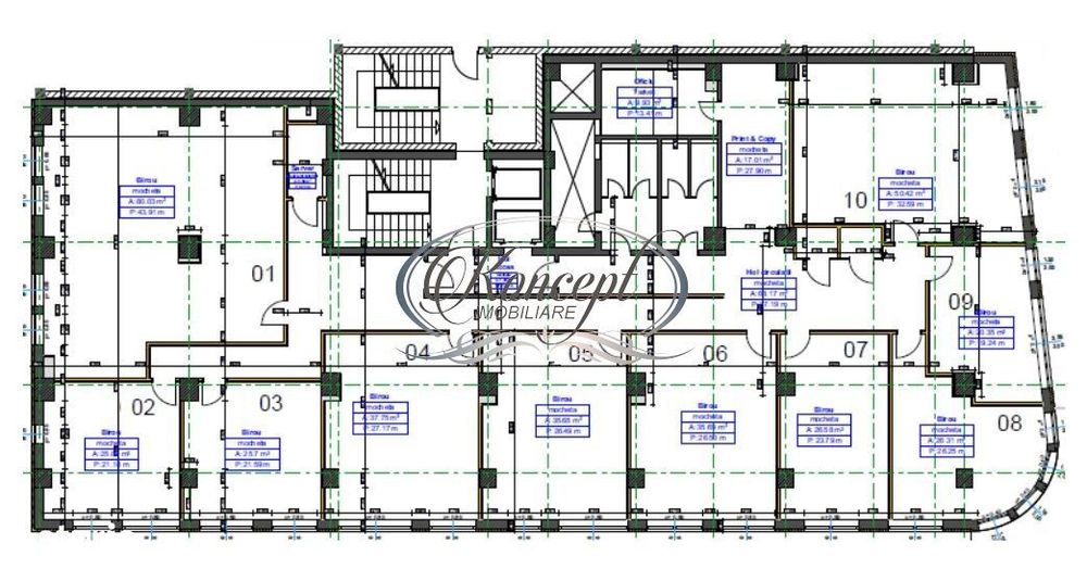 Spatiu birouri Ultracentral, cladire business moderna