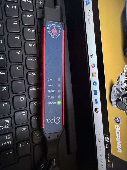 Diagnoza Tester Scania VCI 3 Kvaser SDP3 10.2025 XCOM SOPS Editor