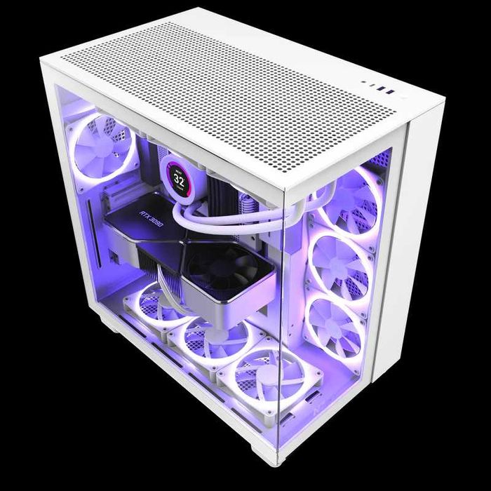 NZXT H9 Flow (2023) Dual-Chamber Mid-Tower Airflow Case