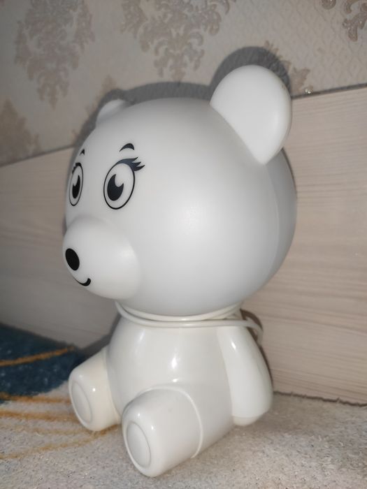 Детский ночник светильник Мишка (от USB)