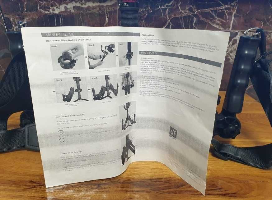 DigitalFoto DH04 PRO 4th Axis Spring Dual Handle
