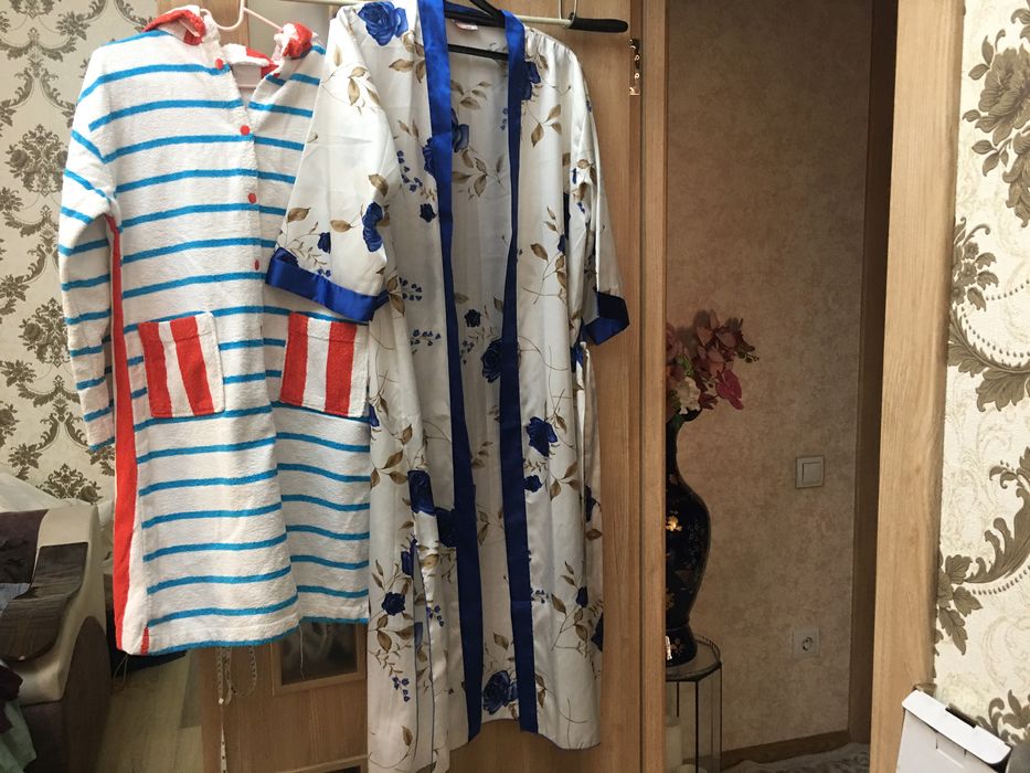 Футболки платья халаты