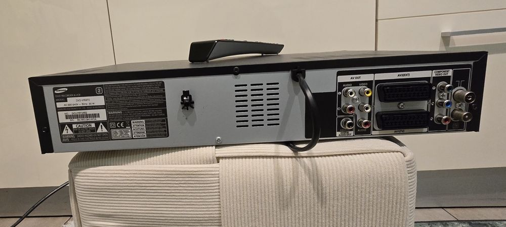 Video vhs si dvd recorder samsung