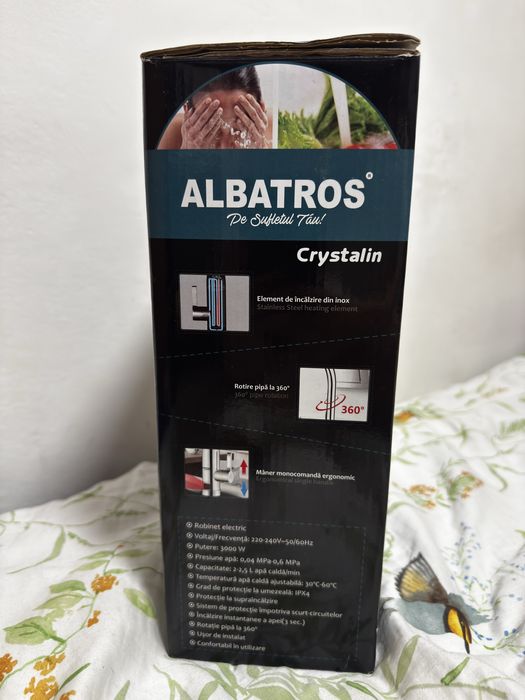 Robinet electric Albatros Crystal
