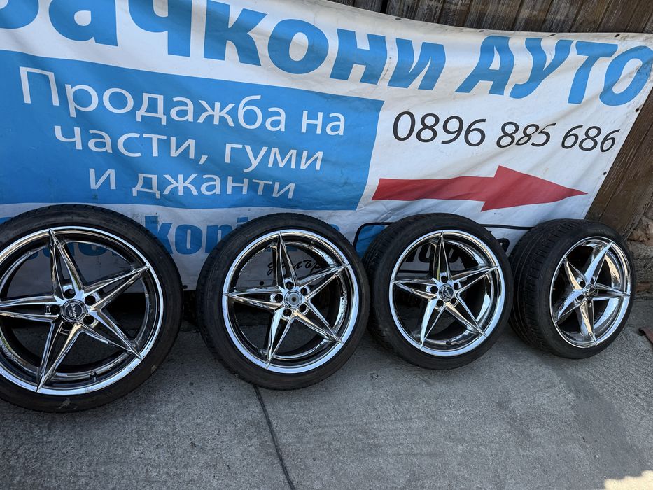 18 5х100 джанти с гуми