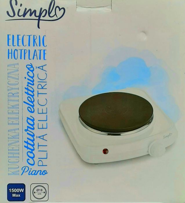 Plita electrică 1500 W NOUA - 70 Lei