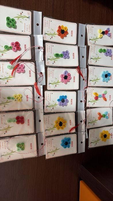 Vând   mărțișoare 5 lei bucata toate =100lei