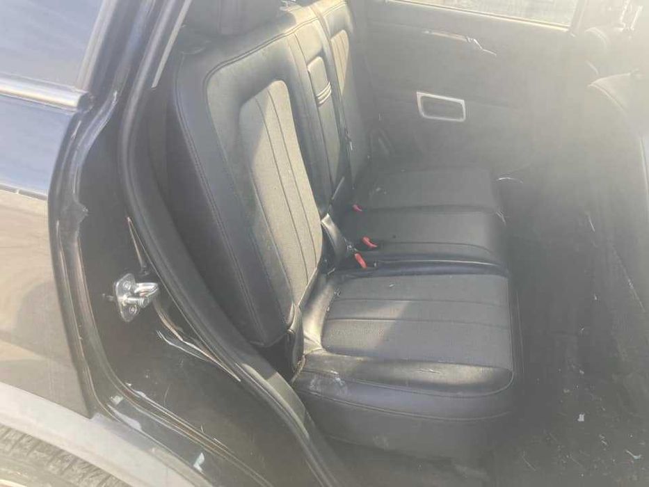 Салон седалки опел антара полу кожен черен